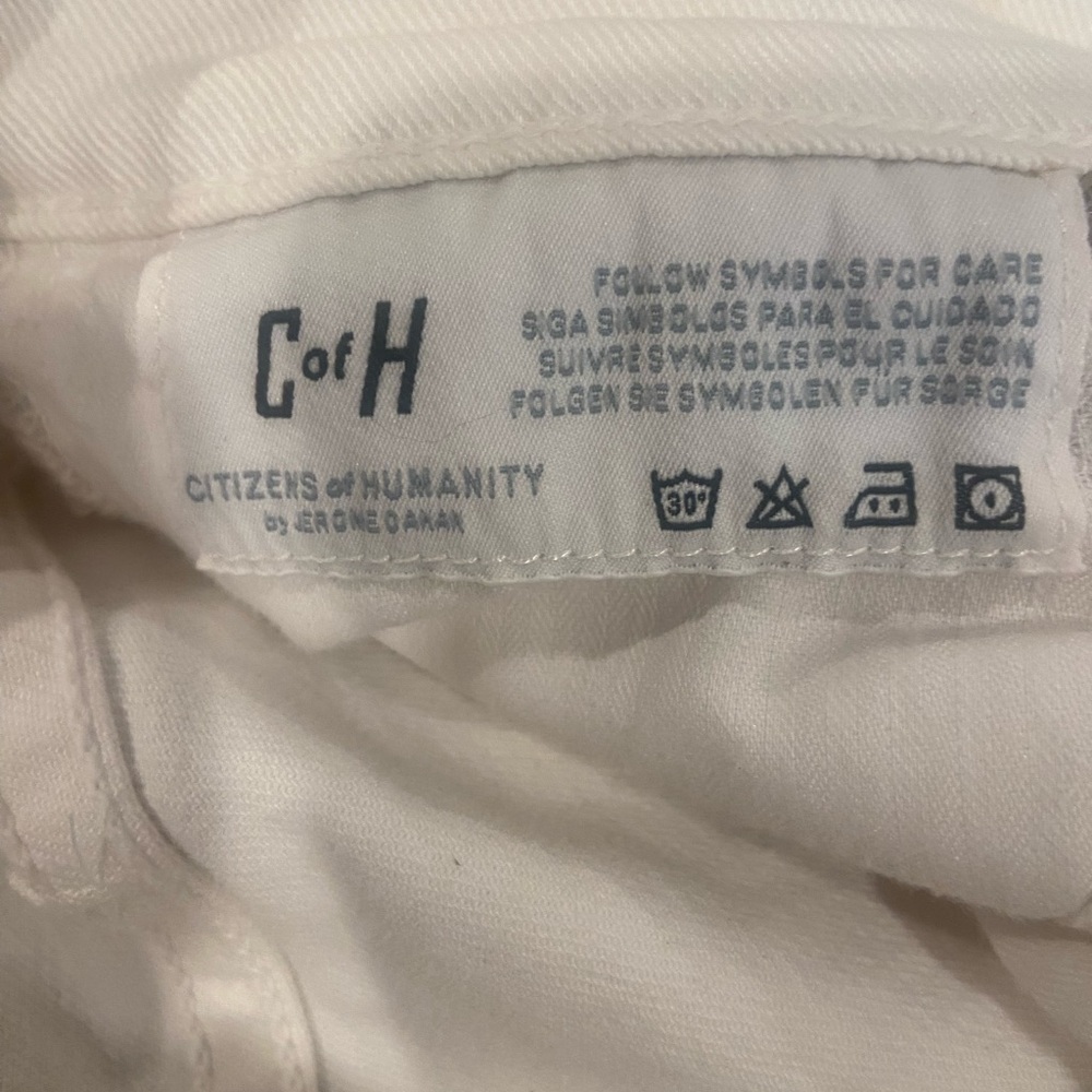 Citizens of Humanity White Jeans Apparel